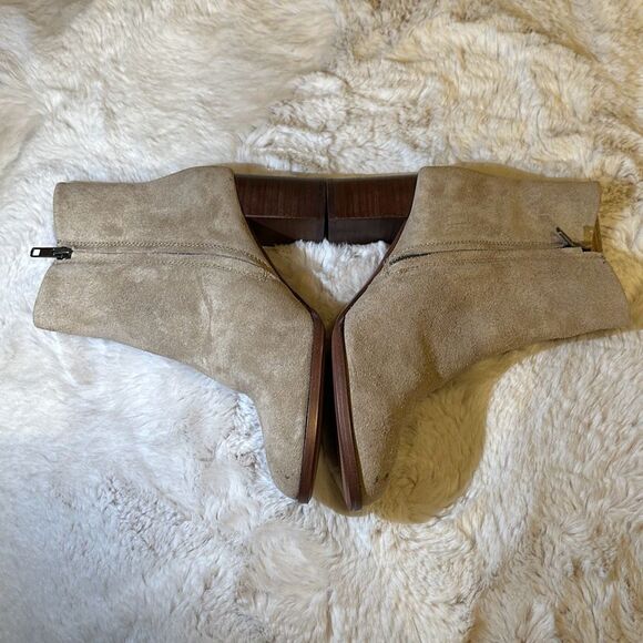 Madewell The Mira Side-Seam Ankle Boot In Leather Size 7 - Picture 4 of 10